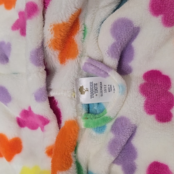 NWOT-  TUCKER & TATE Fleece Hooded Robe (Hooded, Pockets, and Belt) + SleepMask - Picture 3 of 5